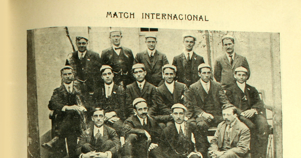 Match internacional Chile-Argentina 1910