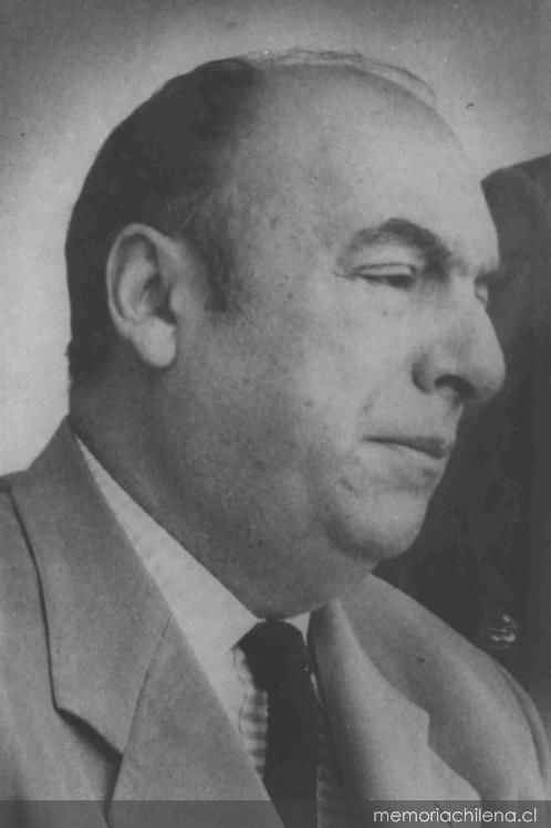 Pablo Neruda hacia 1950