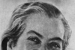 Gabriela Mistral, 1951