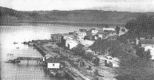 Ferrocarril de Ancud a Castro, construido en 1912