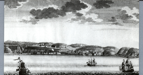 Valparaíso, puerto comercial hacia 1767