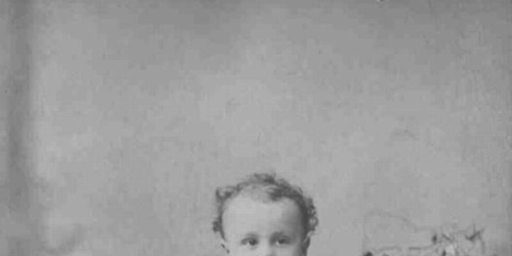 Augusto D'Halmar en la infancia, 1884