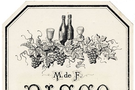 Primera marca de pisco registrada en Chile. Fue otorgada al vinicultor José María Goyenechea de Copiapó en 1882