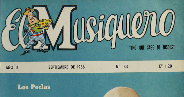 Portada de El Musiquero, número 33, septiembre de 1966