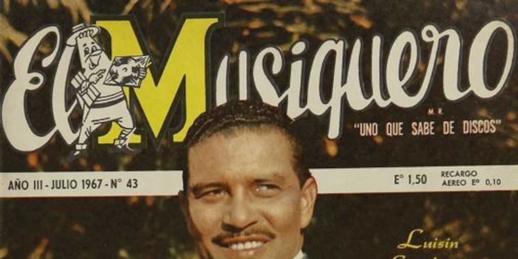 Portada de El Musiquero, número 43, julio de 1967