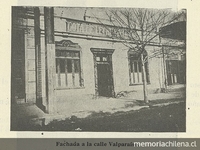 Fachada Gota de Leche Viña del Mar.