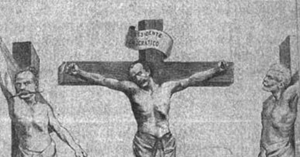 Balmaceda crucificado: redentor del pueblo chileno