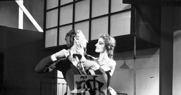 "El Mandarín Maravilloso", Octavio Cintolesi, Ballet de Arte Moderno (BAM), Teatro Municipal, 1961