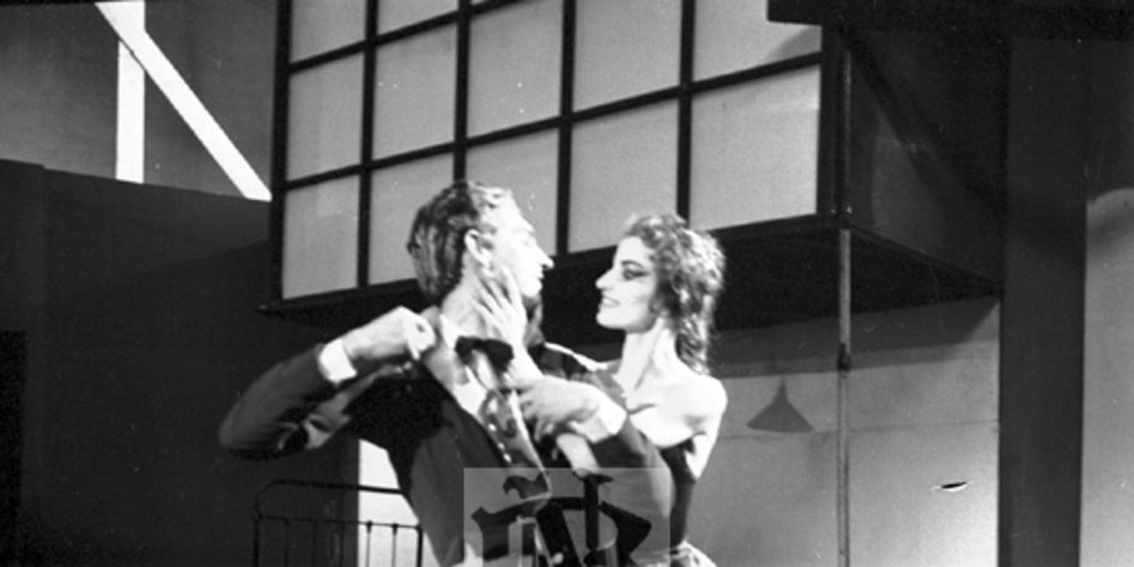 "El Mandarín Maravilloso", Octavio Cintolesi, Ballet de Arte Moderno (BAM), Teatro Municipal, 1961