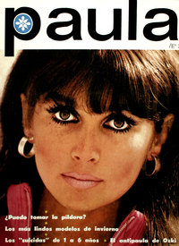 Portada Revista Paula, N° 1, Julio 1967