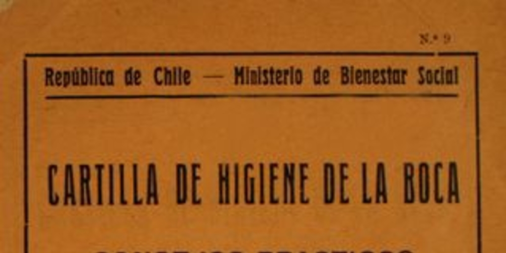 Cartilla de higiene de la boca : consejos prácticos : higiene de la primera dentición