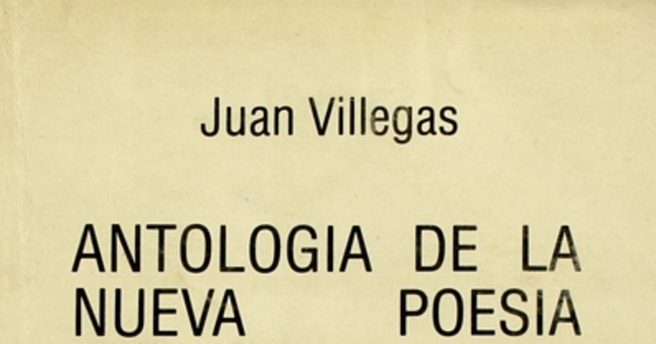 Antología de la nueva poesía femenina chilena