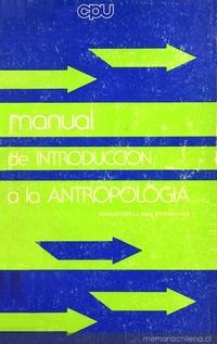 Manual de introducción a la antropología