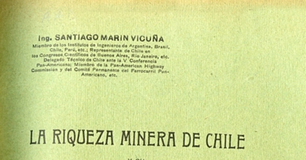La riqueza minera de Chile y su régimen tributario