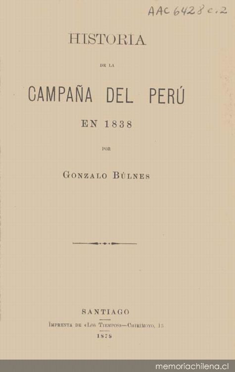 Carta, 1839 ene. 19, Lima, Perú a Francisco Bulnes