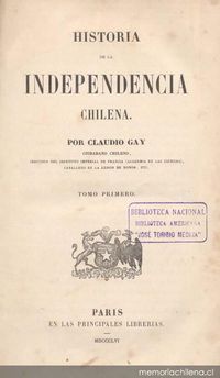 Historia de la independencia chilena