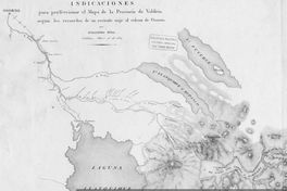 Indicaciones para perfeccionar el mapa de la provincia de Valdivia, según los recuerdos de un reciente viaje al volcán de Osorno, 1852