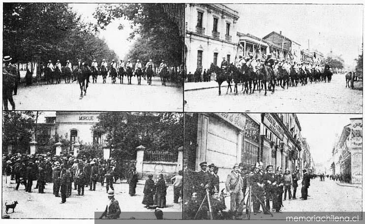Restablecimiento del orden en Santiago, octubre de 1905
