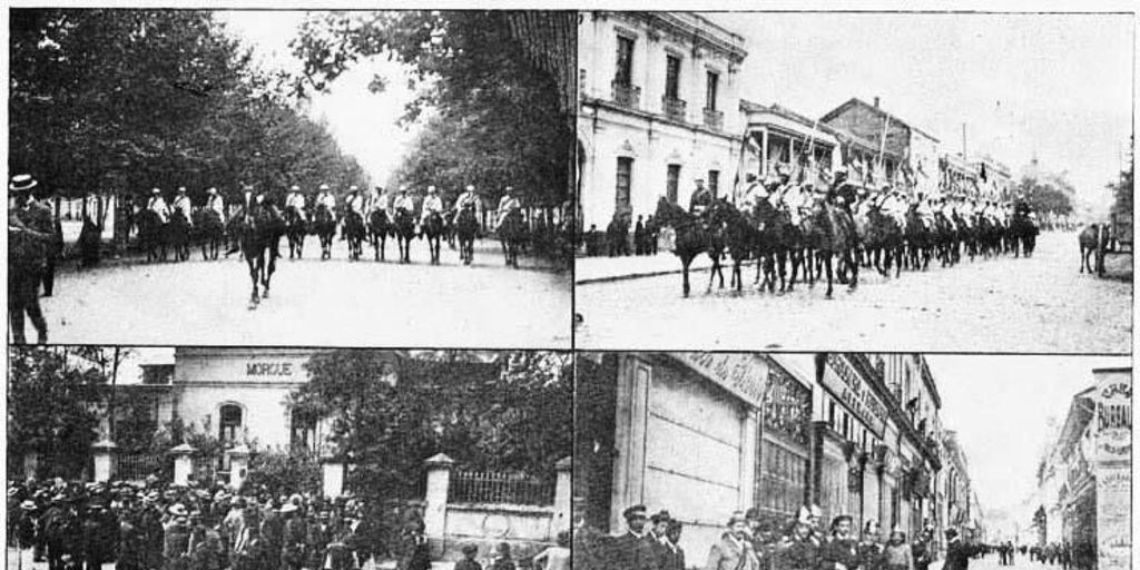 Restablecimiento del orden en Santiago, octubre de 1905
