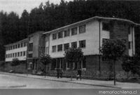 El Hogar Universitario, hoy edificio Virginio Gómez, hacia 1958