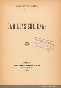 Familias : índice.