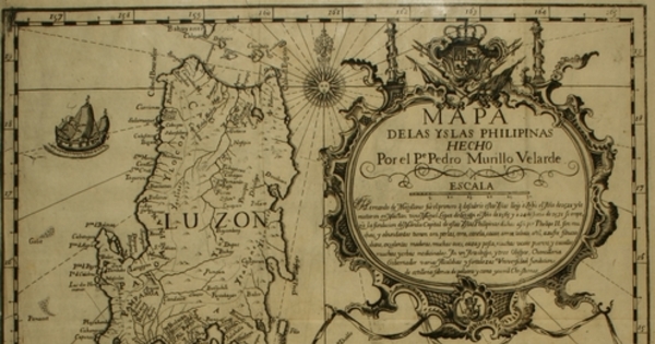 Mapa de las Yslas Philipinas