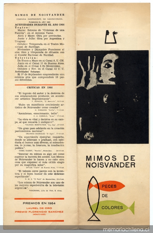 Mimos de Noisvander:  Peces de Colores, 1964
