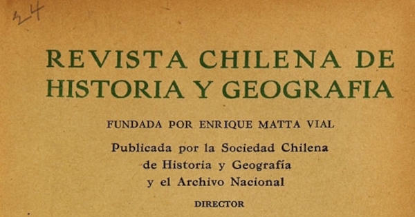 Revista chilena de historia y geografía: tomo LXXXII, n° 90, enero-junio de 1937