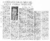 Oreste Plath en el diario La Nación