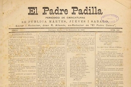 El Padre Padilla: año 2, no. 156-308, 1 de septiembre de 1885 a 28 de agosto de 1886