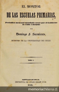 El Monitor de las escuelas primarias: tomo 1-2, n° 1-12, 15 de agosto de 1952 a 15 de julio de 1954