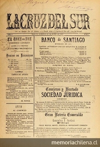 La Cruz del Sur: año 1-2, no. 3-56, 23 de junio de 1895 a 18 de octubre de 1896