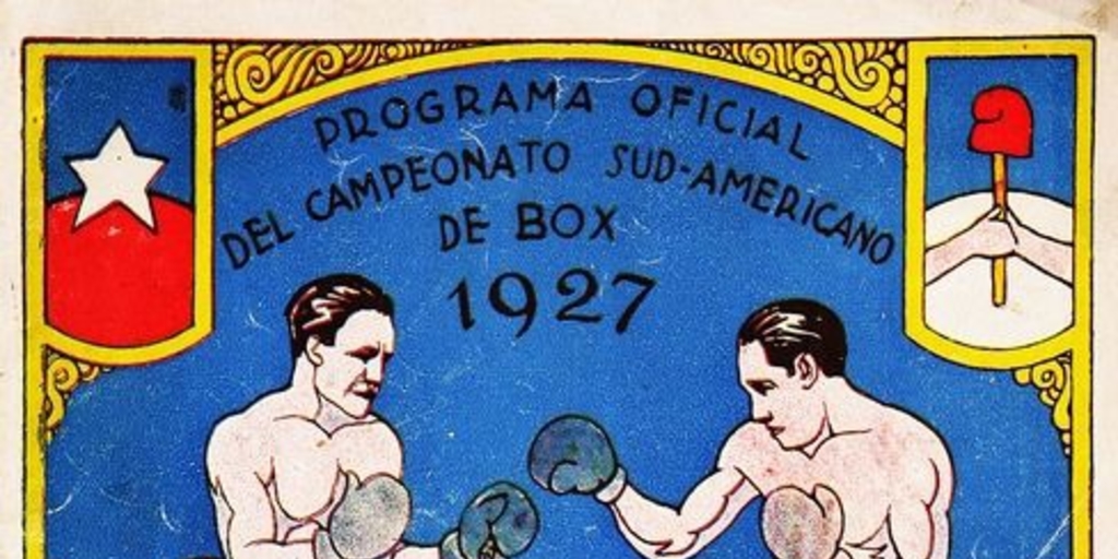 Programa oficial del campeonato sud-americano de box 1927