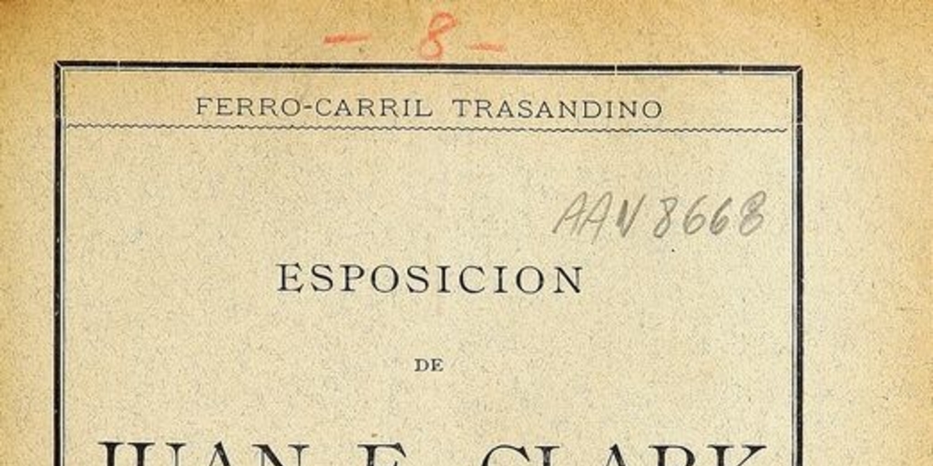 Esposición de Juan E. Clark a sus acreedores