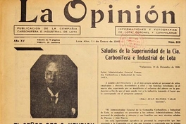 La Opinión: año 15-20, n° 329-388, 1 de enero de 1940 a diciembre de 1944