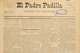 El Padre Padilla: año 3, n° 309-457, 31 de agosto de 1886 a 27 agosto de 1887