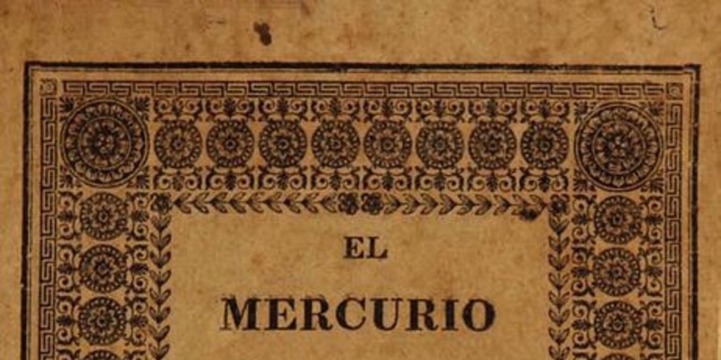 El Mercurio chileno: n° 1-9, 1 de abril a 1 de diciembre de 1828