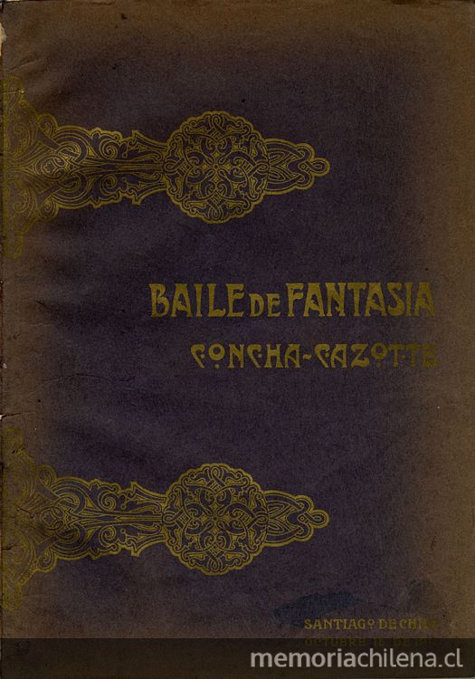 Baile de fantasia: Concha -Cazotte