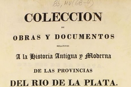 Discurso preliminar a las noticias y derroteros de la Ciudad de los Césares