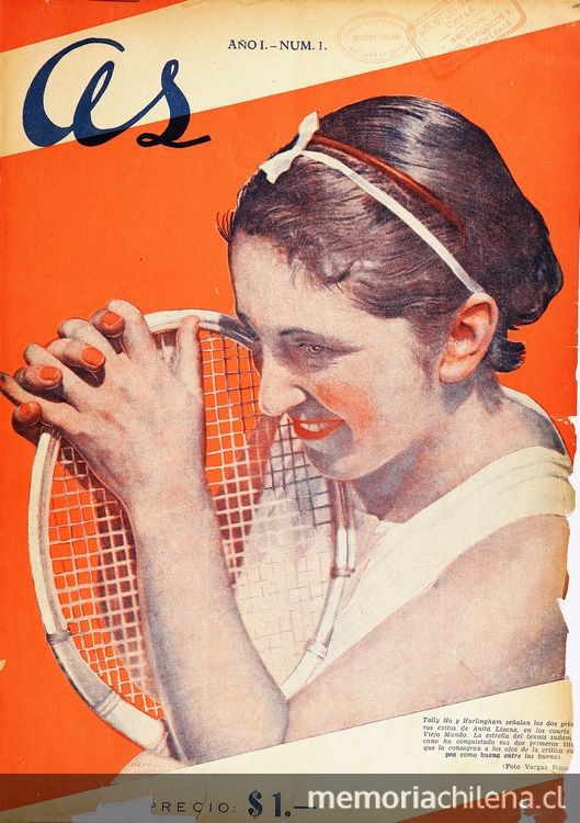 As: semanario deportivo : año 1, no. 1-10, mayo a julio de 1935