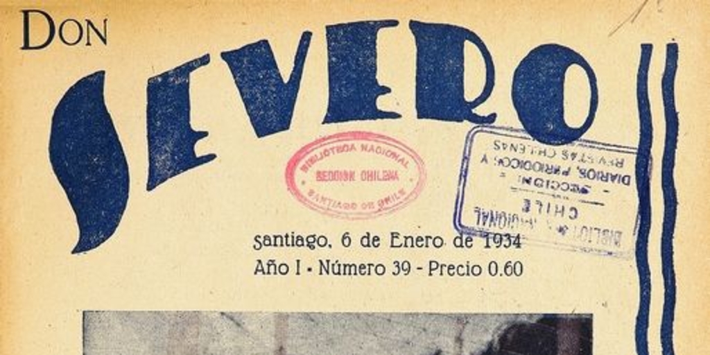 Don Severo: tomo 2, n° 38-42, 6 de enero de 1934 a 9 de febrero de 1935