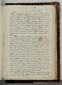 [Carta] 1813 Nov. 9, Talca [a] Exmo. Gral. en Gefe del Exercito Restaurador Dn. Jose Miguel de Carrera [manuscrito]