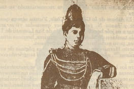 Leonor Solar, cantinera del 2º de línea, ca. 1879