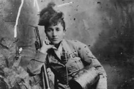 Irene Morales, cantinera, 1881