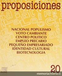 Portada de Proposiciones: 20