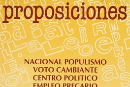 Portada de Proposiciones: 20