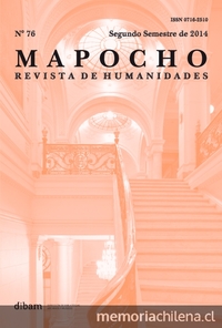 Mapocho: n° 76, segundo semestre de 2014