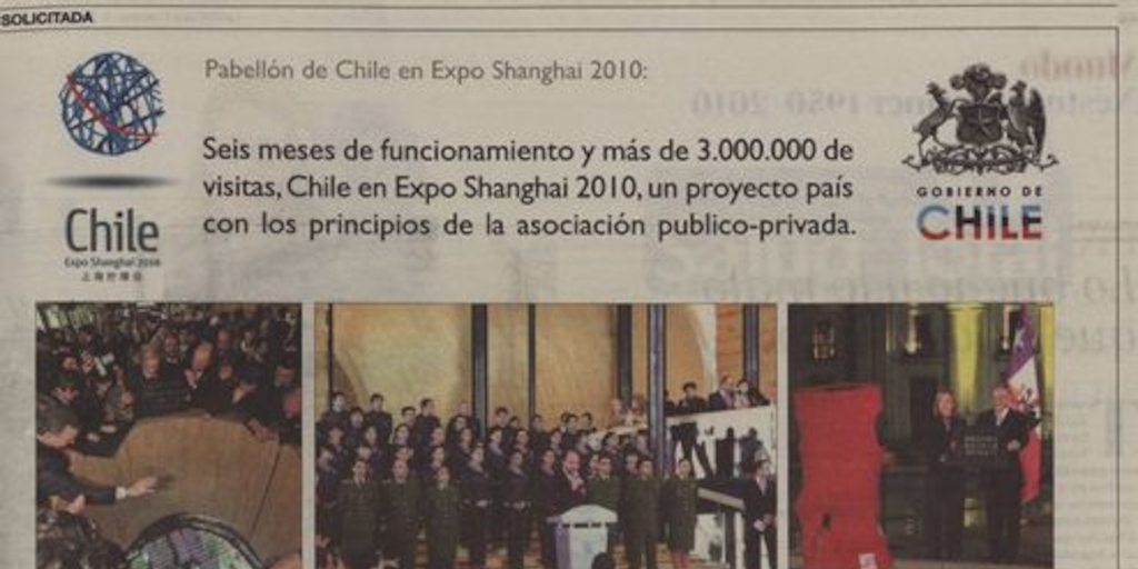 Medalla de oro gana Pabellón de Chile en Expo Shanghai 2010