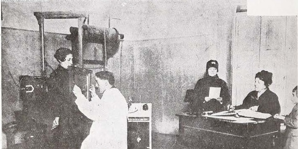 Asociación de Señoras contra la Tuberculosis, Dispensario Nº1, ca. 1927