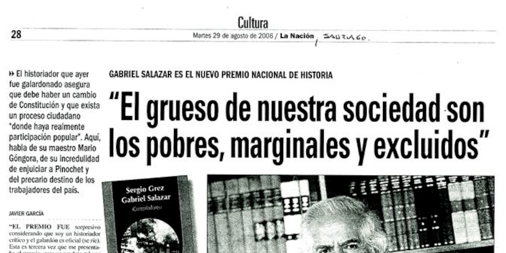 El grueso de nuestra sociedad son los pobres, marginales y excluidos